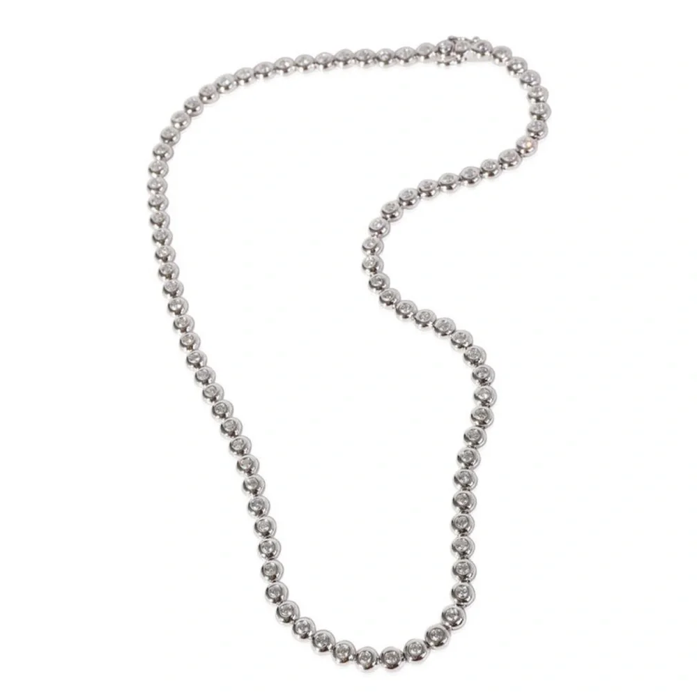 Tiffany & Co. Diamond Necklace in Platinum, '5.50 CTW' - Picture 1 of 11